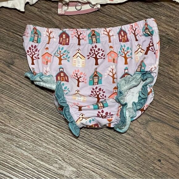 Matilda Jane Dreams Come True Bubble Onsie Dress Pink Cream Blue 12-18 Months - Picture 4 of 10